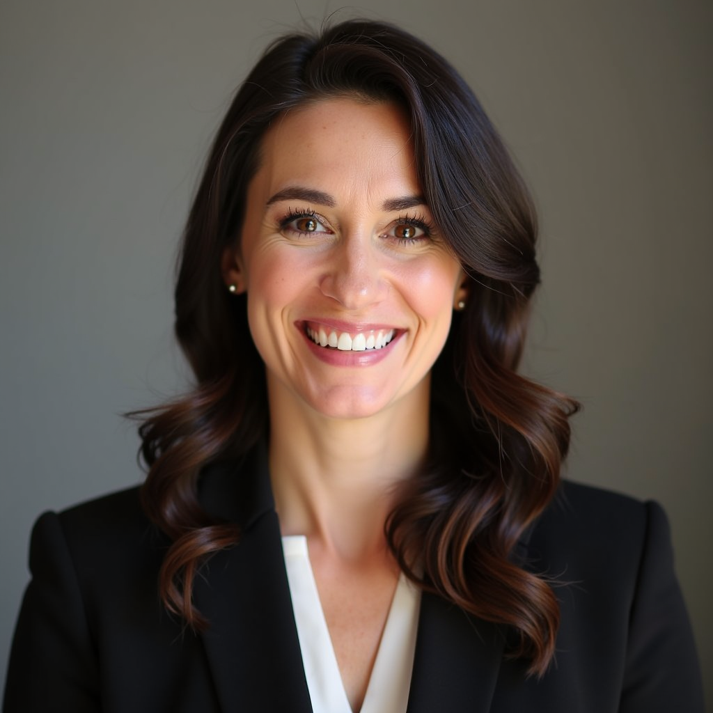 Sarah Levine, community coordinator at Aberdeen Torah, professional headshot with friendly expression